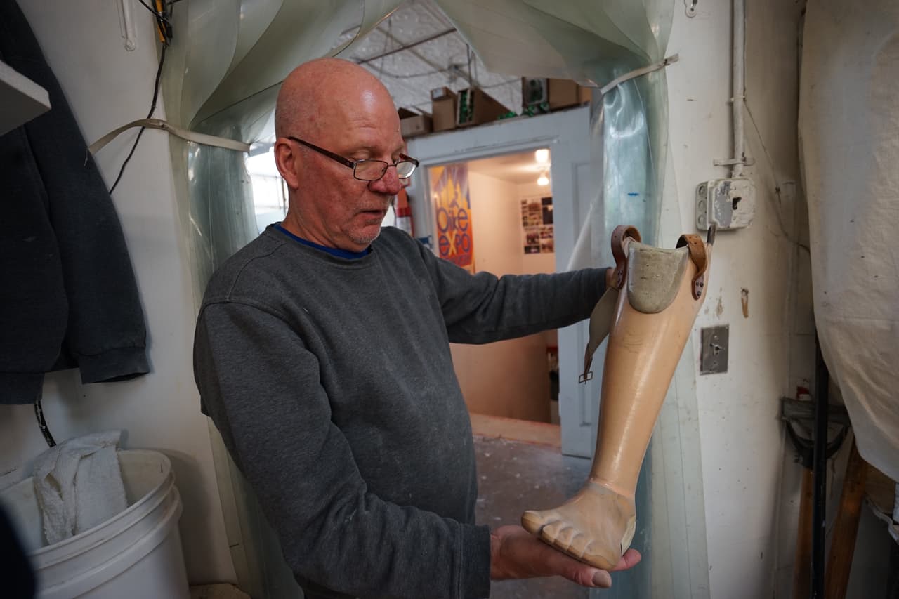 Un modelo de los años 70, uno los primeros que se fabricaron en el área.