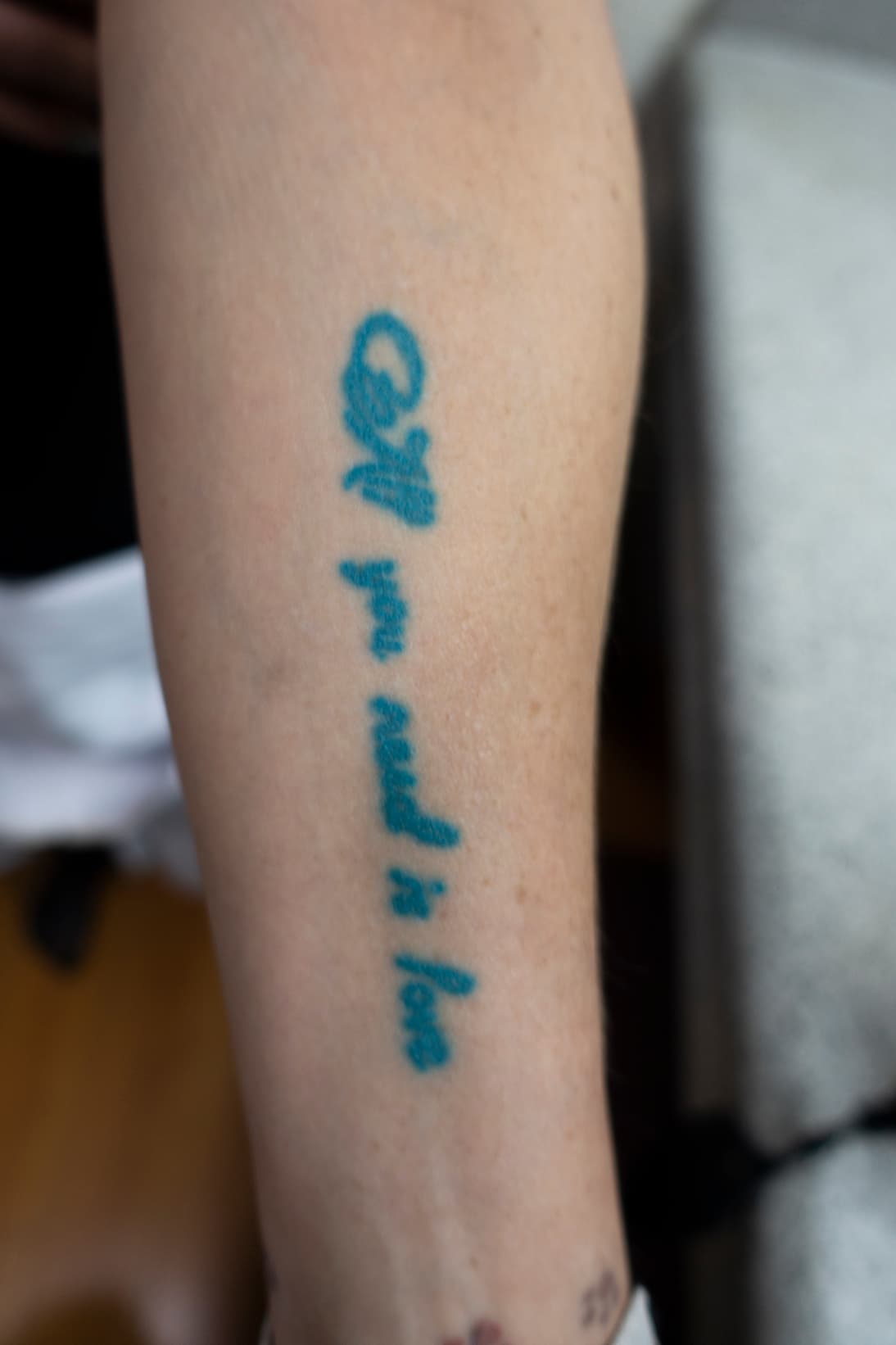 Pero a partir de los 40 y hasta los 48, su edad actual, es cuando más se ha tatuado.