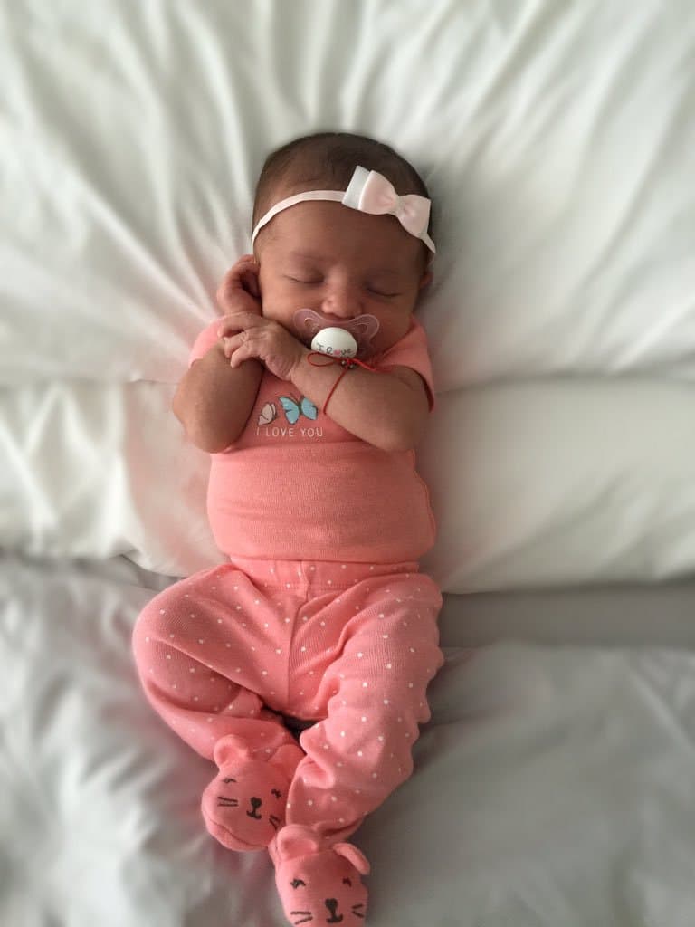 Sin duda es una pequeña princesa.