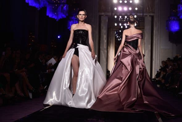 Desfile de alta costura de Versace