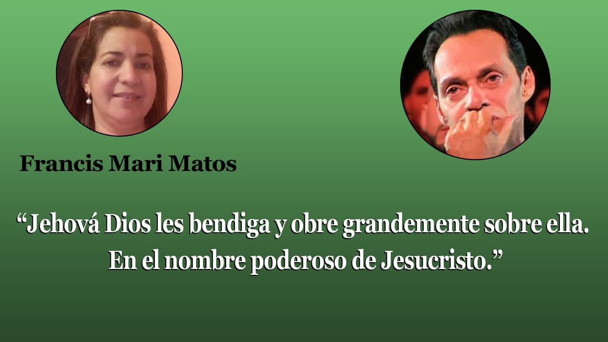 Oraciones para la mamá de Marc Anthony.