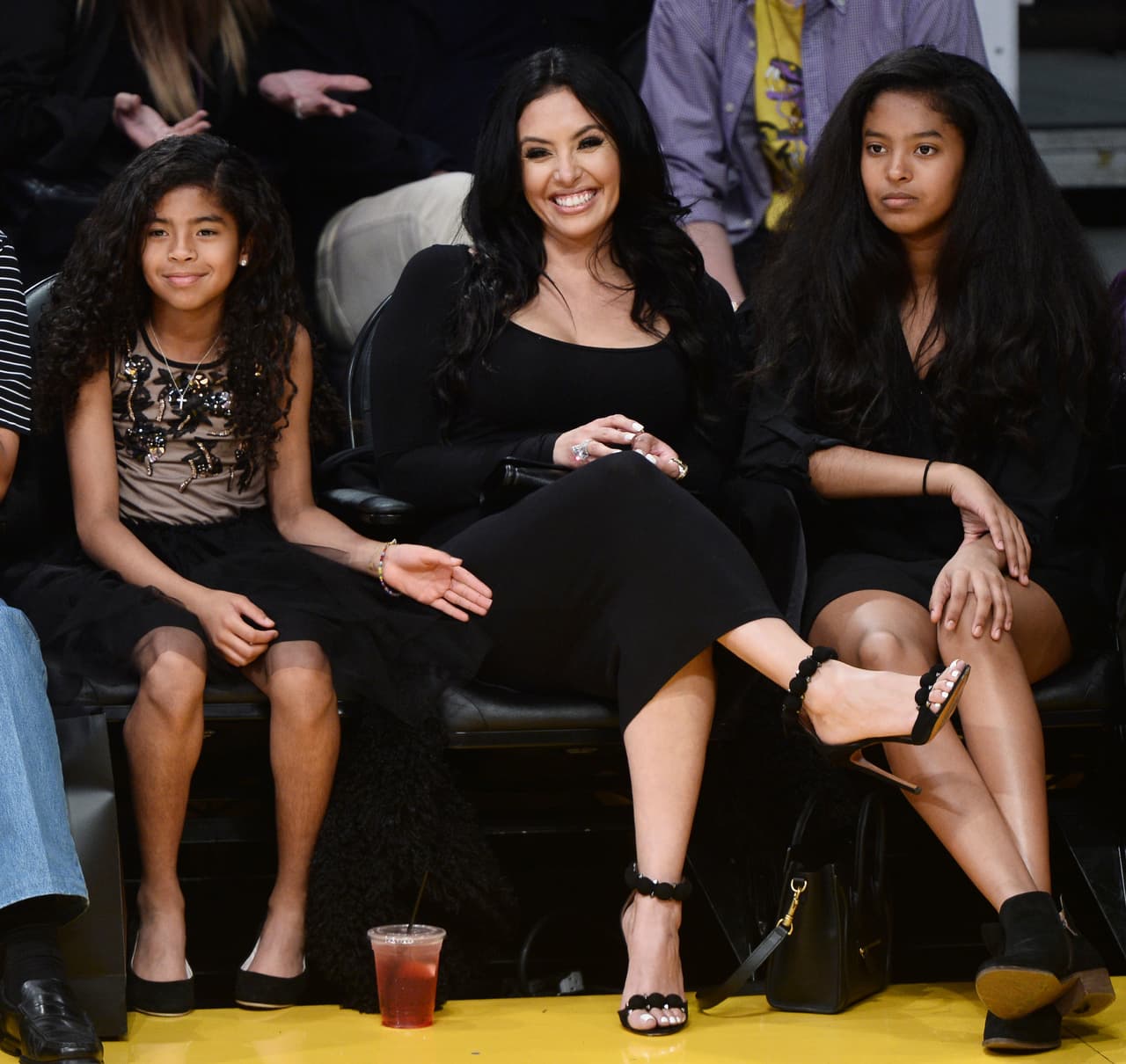 La familia de Kobe: Vanessa Laine Bryant, Natalia Diamante Bryant, Gianna Maria-Onore Bryant