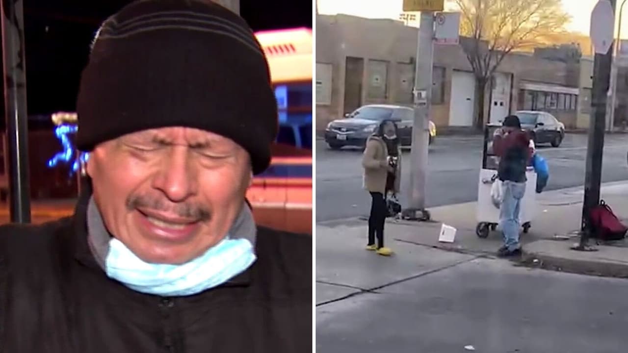 "Me cayeron a golpes y patadas": atacan y roban a elotero mexicano en Belmont Cragin