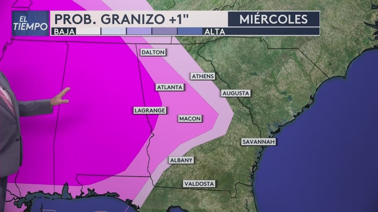 Emiten alerta por tornado en Alabama y en Georgia varias zonas están bajo advertencia por inundación