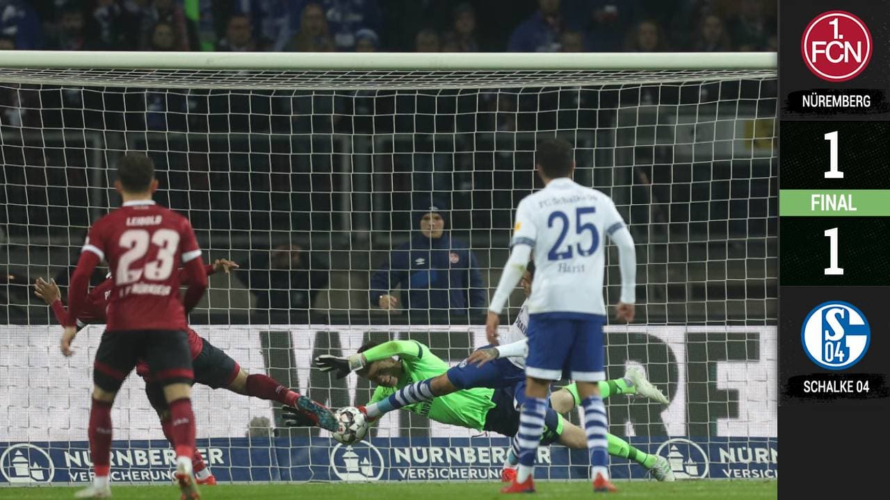 Gran actuación del portero del Schalke hunde al Nurnberg en los puestos de descenso