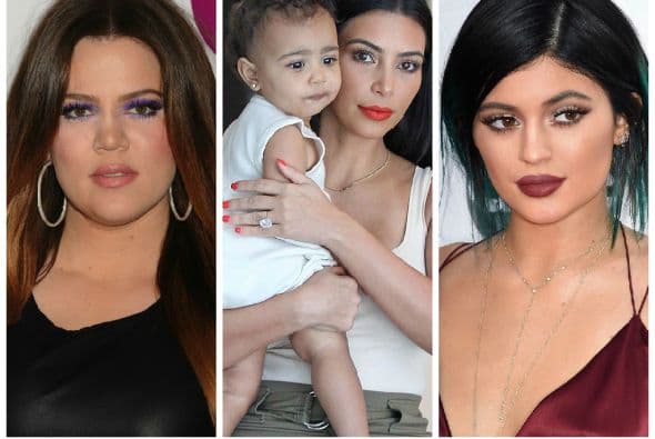 Khloe iba al volante cuando perdió el control y cayeron en una zanja.