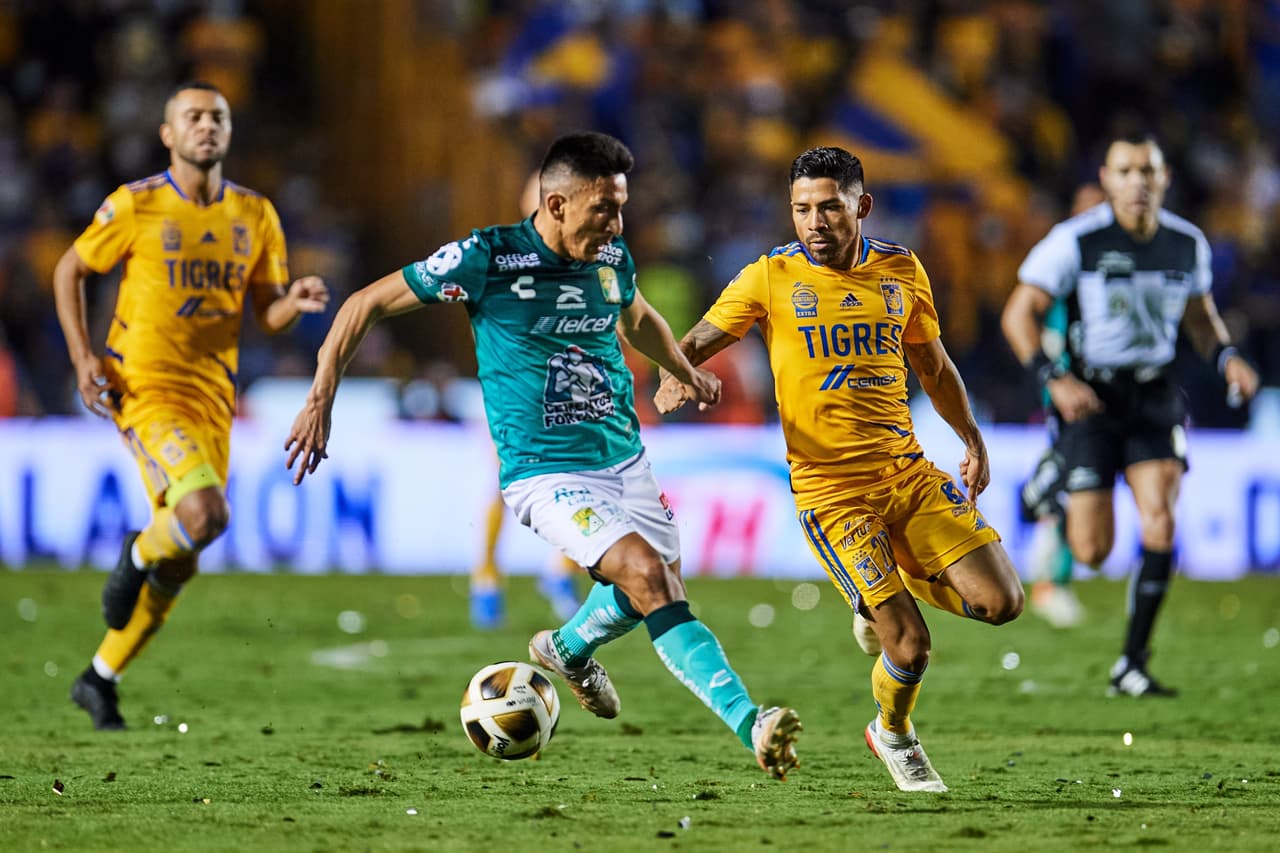 Tigres demuestra las garras que tiene para jugar semifinales y les bastan slo cinco minutos para que Florian Thauvin y Carlos González le den la vuelta al marcador y los locales terminen venciendo 2-1 a la 'Fiera'.
