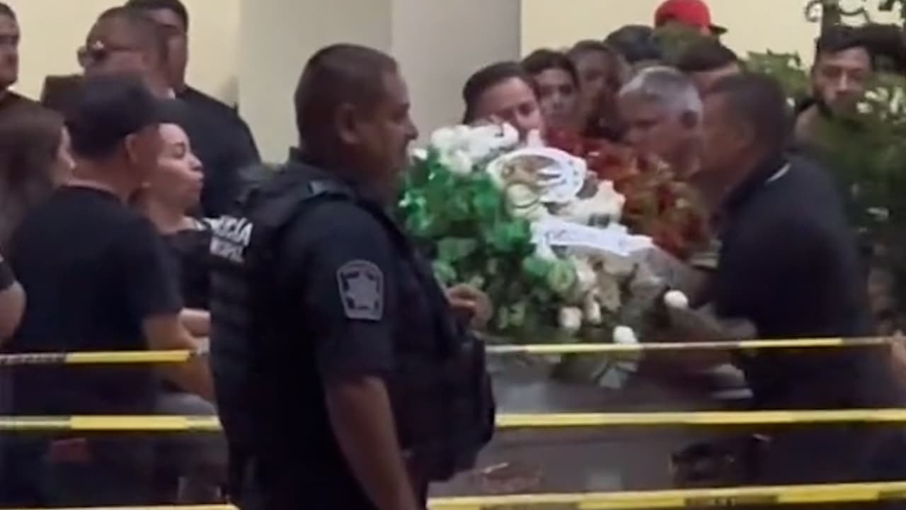 Así fue el velorio del rapero mexicano Lefty SM, al que hombres armados le dispararon en su propia casa