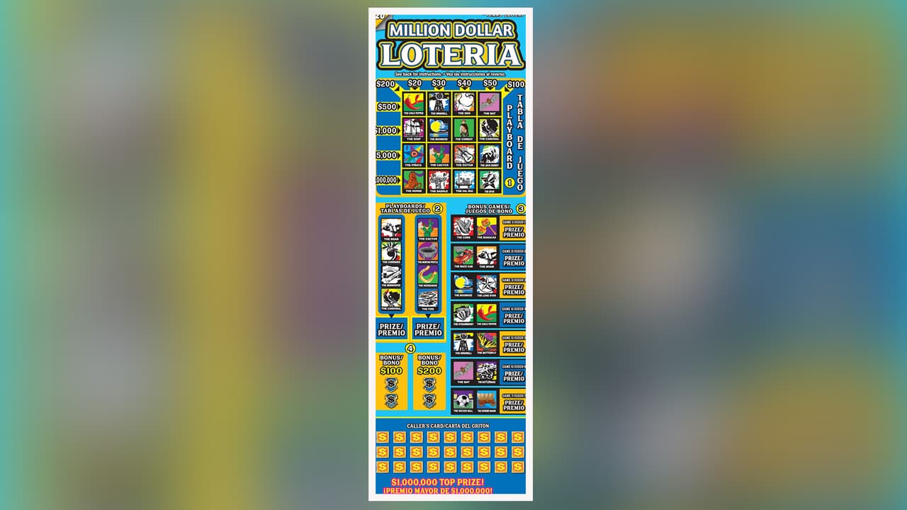 Houston tiene nuevo millonario: Residente de Pasadena gana $1 millón con un raspadito 