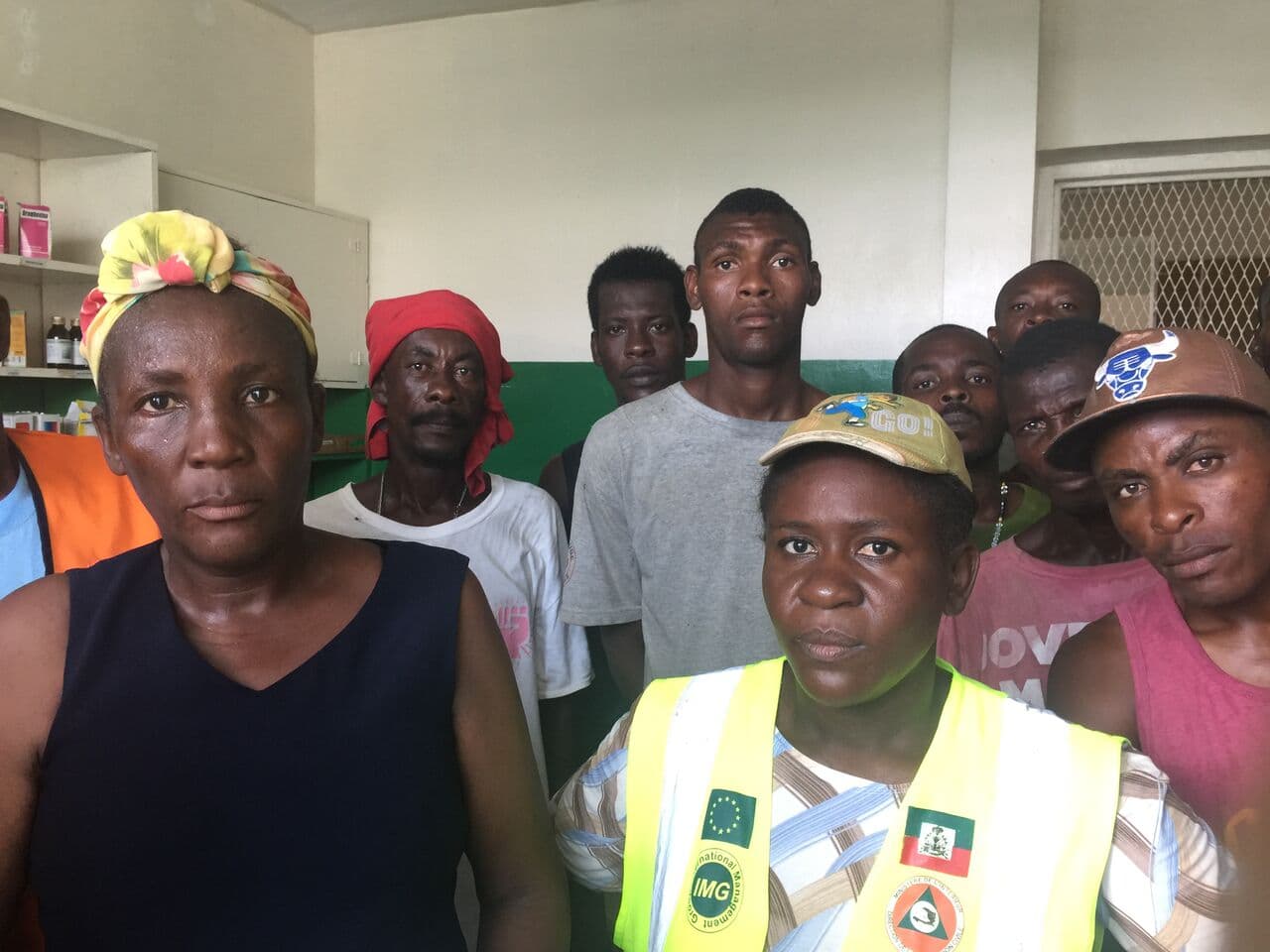 Desperation is setting in at the health clinic in Les Anglais where 179 deaths were reported after the eye of Hurricane Matthew struck the remote coastal community.