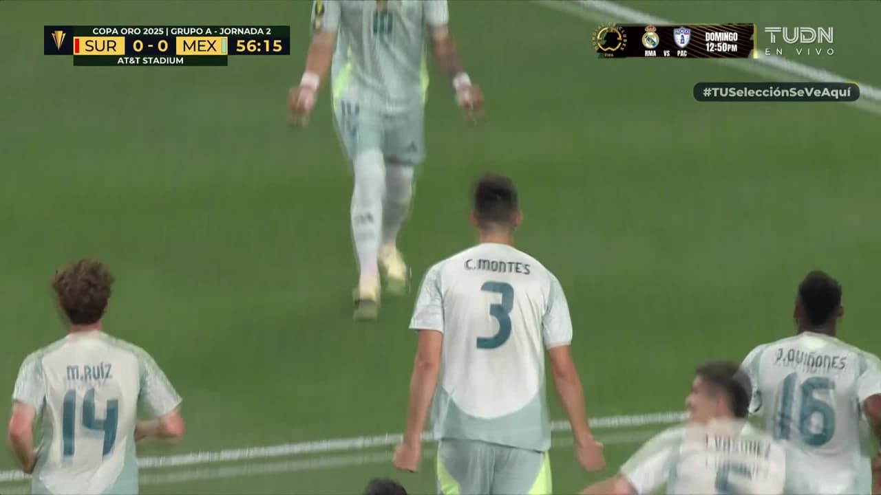 ¡Gol de la Selección Mexicana! Cesar Montes anota de cabeza