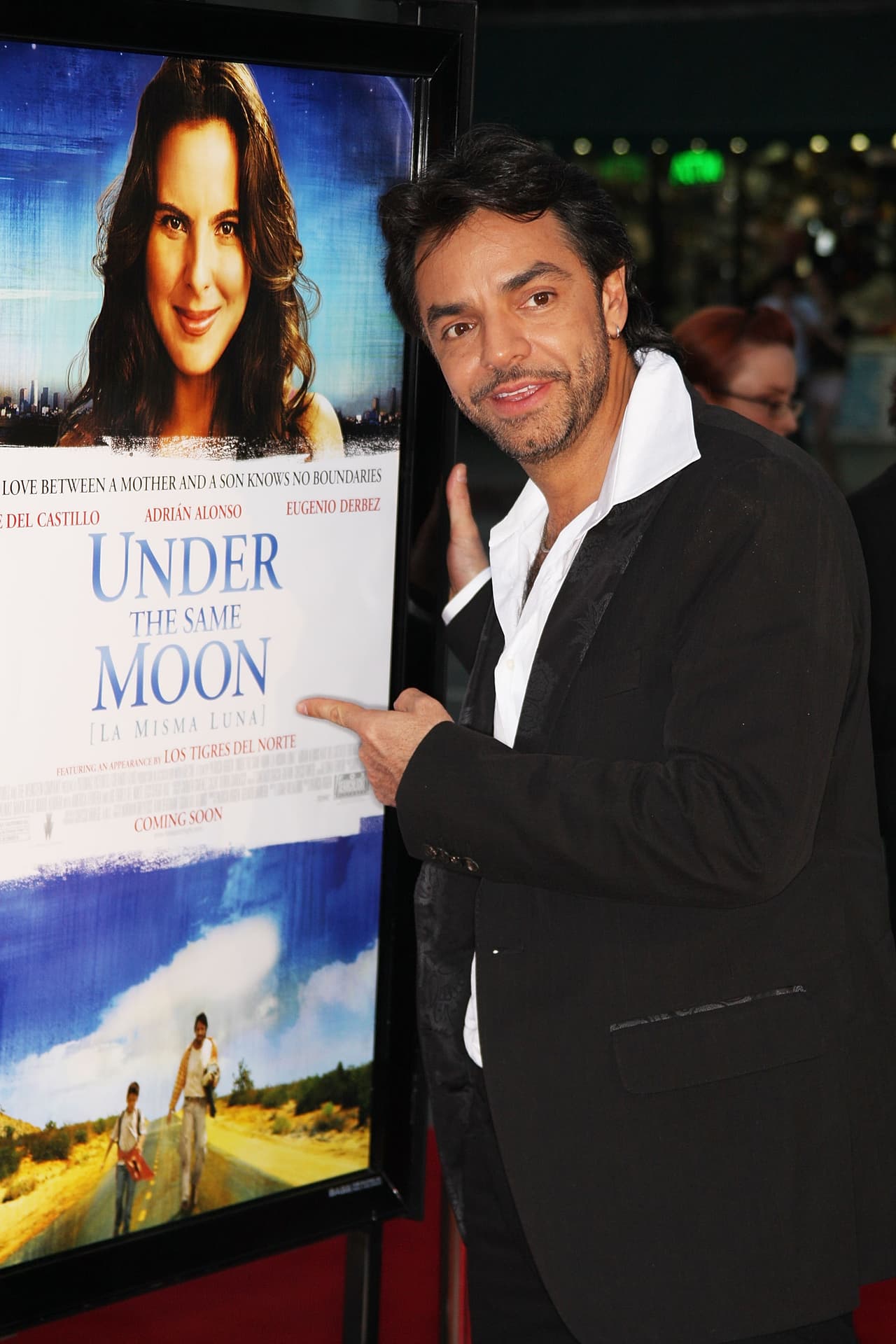 Después dio el salto a la pantalla grande. 'La Misma Luna' le dio la oportunidad de mostrar su talento.