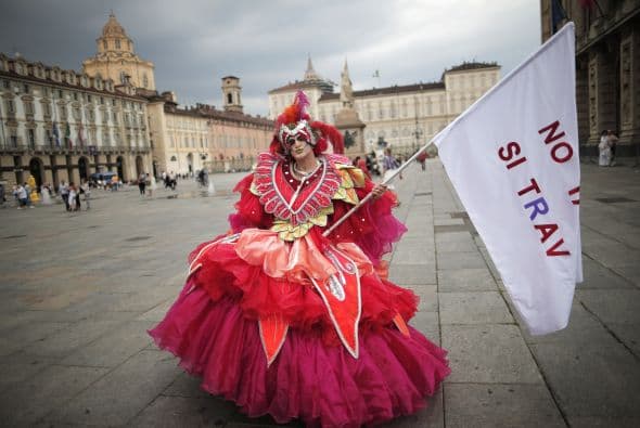 Y hasta vestidos de princesas.