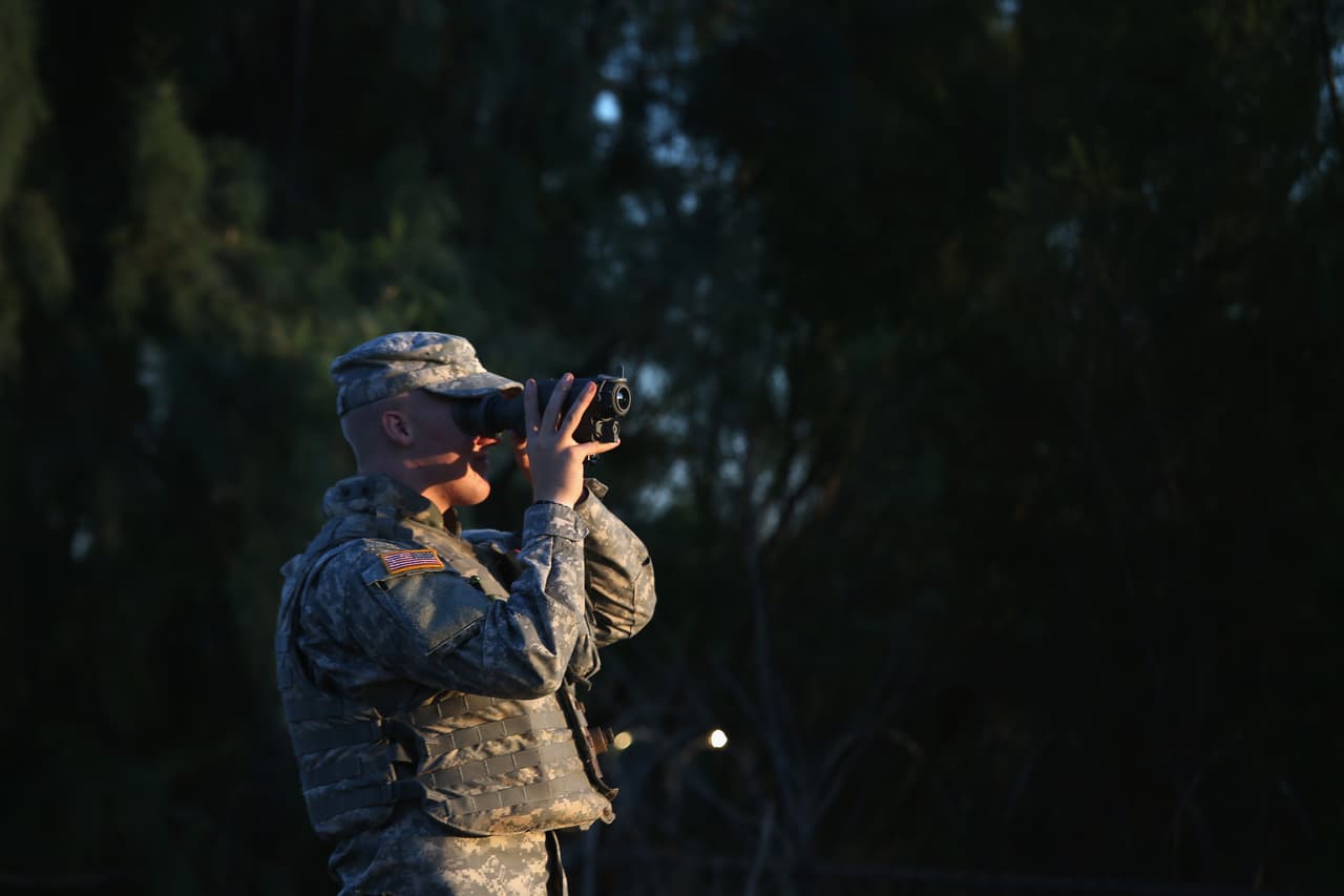 Trump dice que mandará entre 2,000 y 4,000 guardias nacionales a la frontera