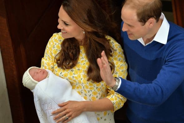 Así conoció el mundo a la princesita.