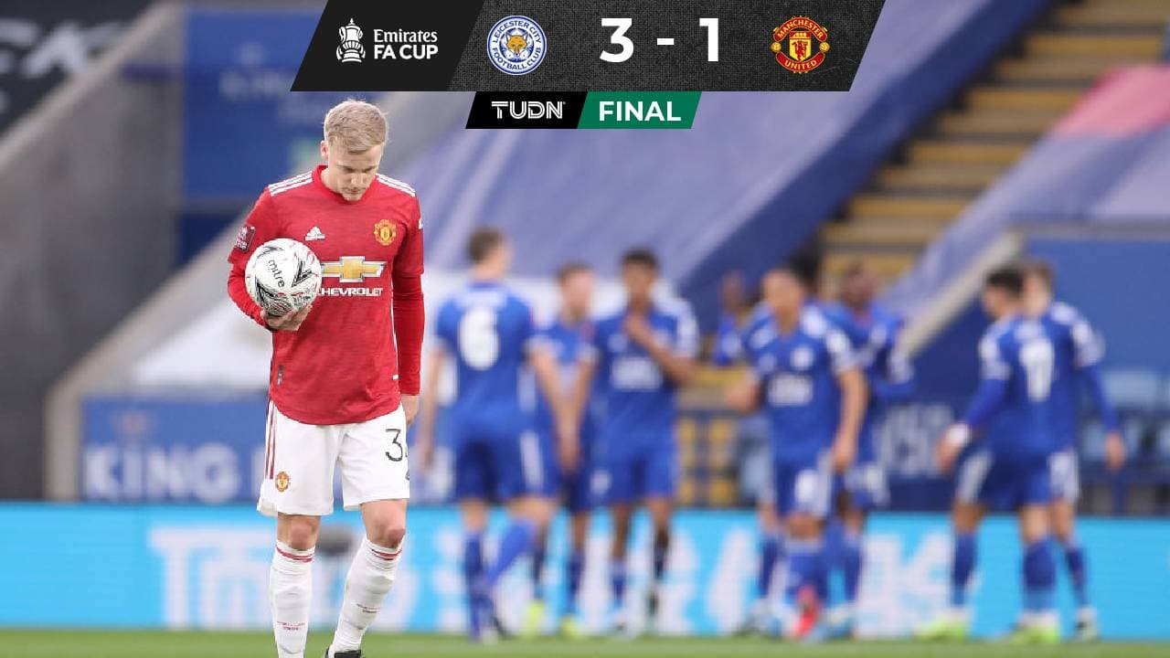 Leicester venció al United y se metió a Semifinales de la FA Cup