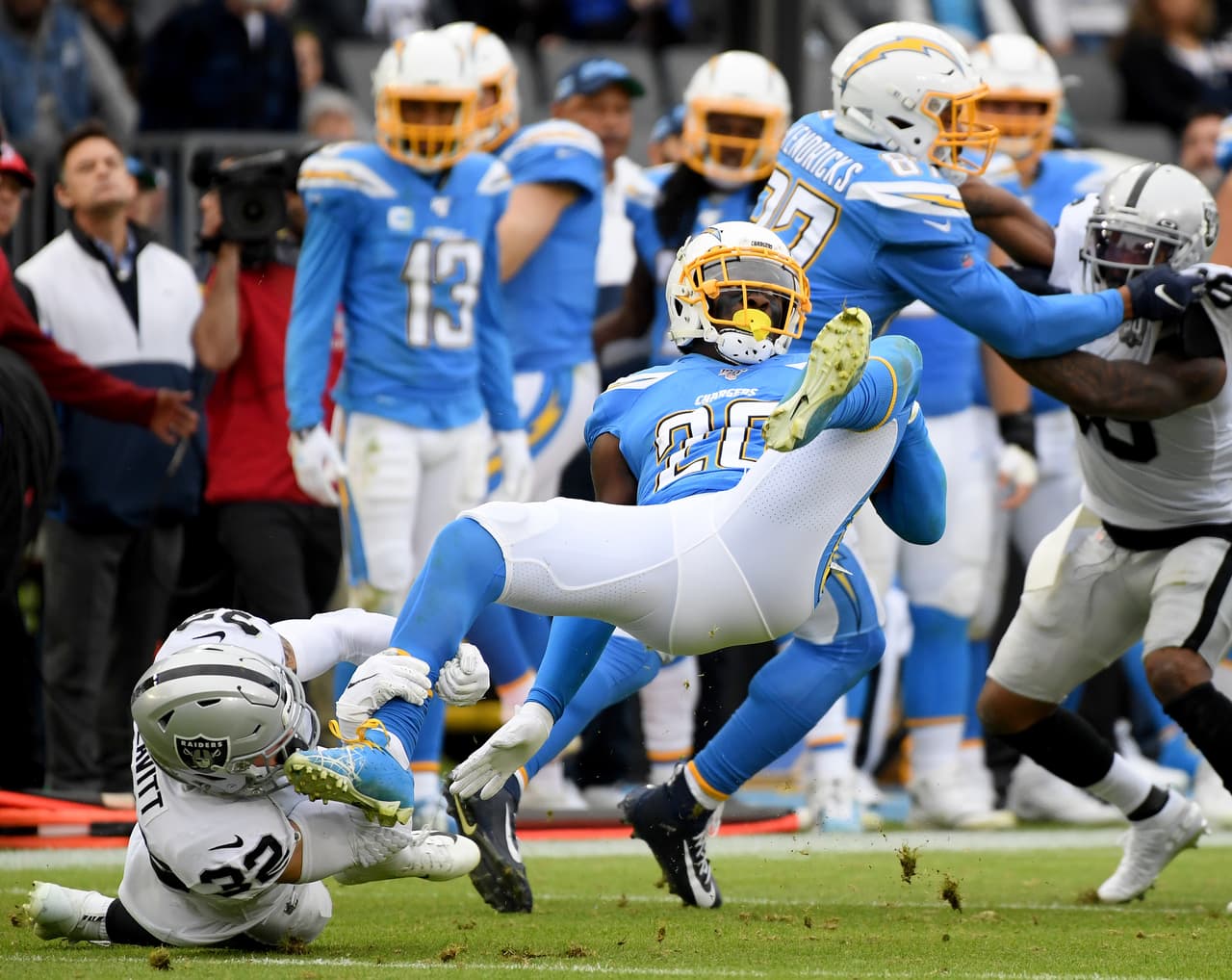 En su visita al StubHub Center, el marcador final fue de 24-17. Raiders y Chargers quedan en segundo y cuarto lugar de su división, respectivamente.