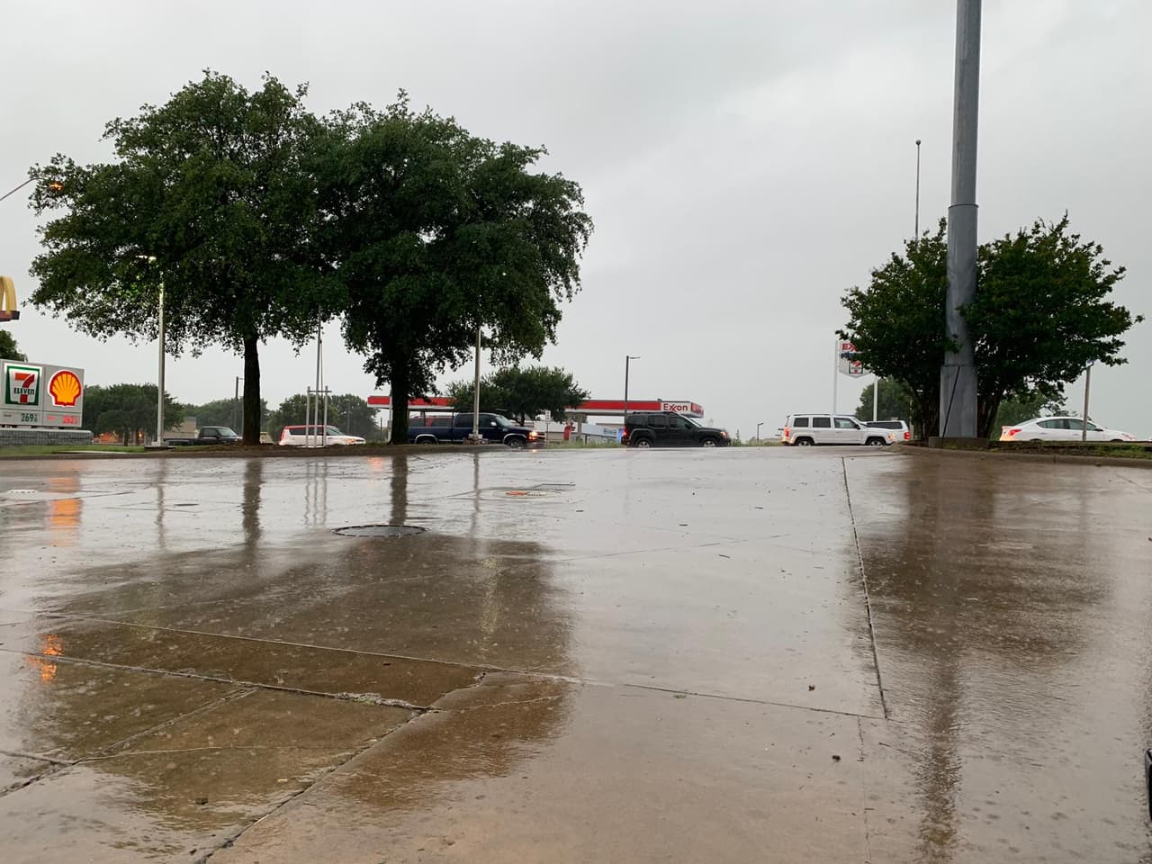 Aquí un área que muestra gran acumulación de agua.