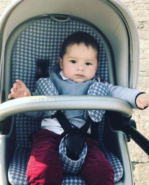 La artista se separó del padre del pequeño mientras estaba embarazada, sin embargo, comparten la responsabilidad de ser padres.