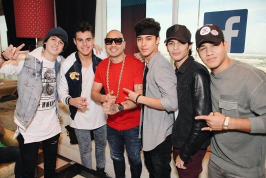 Saludos de CNCO y Jacob Forever, quien hace poco estuvo de invitado especial en La Banda.