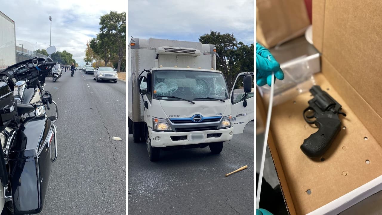 Policía de Hayward evita incidente de furia al volante con sujetos armados