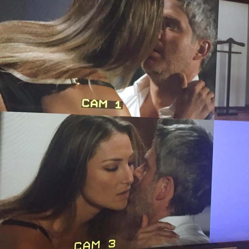 Sobre todo cuando tiene escenas con Mariano.