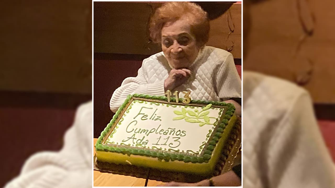 Muere Ada Ávila a los 113 años, era la persona más longeva de Florida y la cuarta de Estados Unidos 
