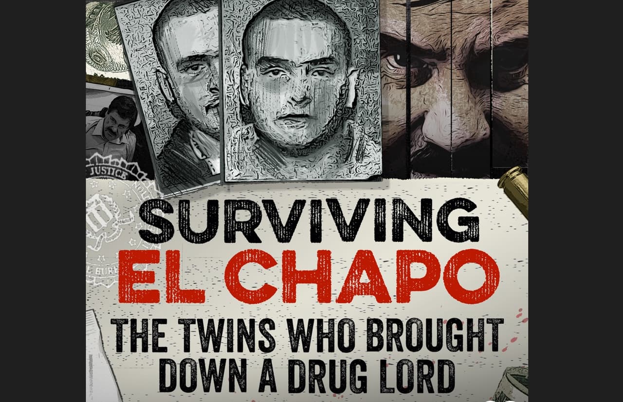 Portada del podcast sobre la vida de los gemelos Flores.