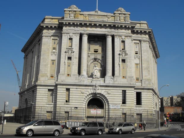 El juzgado del condado del Bronx.