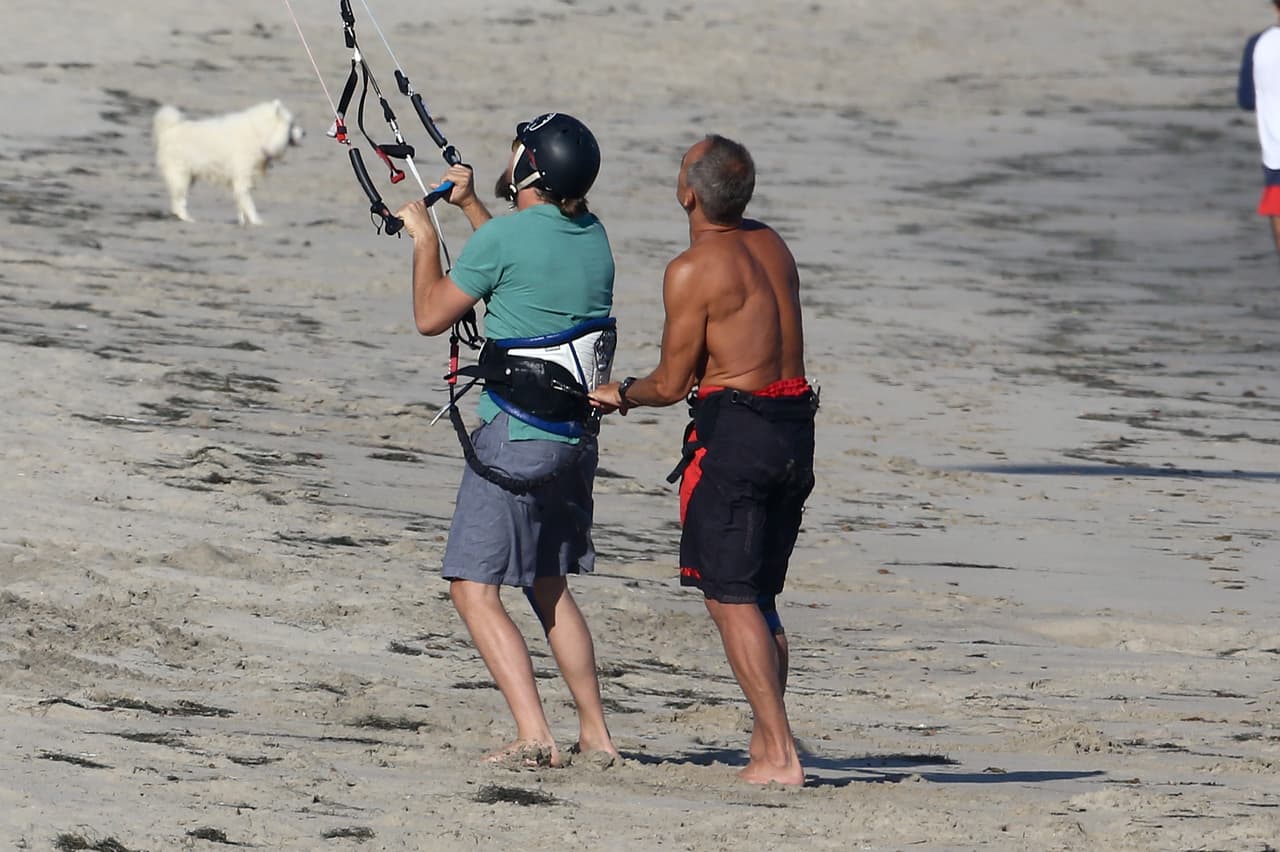 Un poco serio se mostró ante tal hazaña, pero muy concentrado.