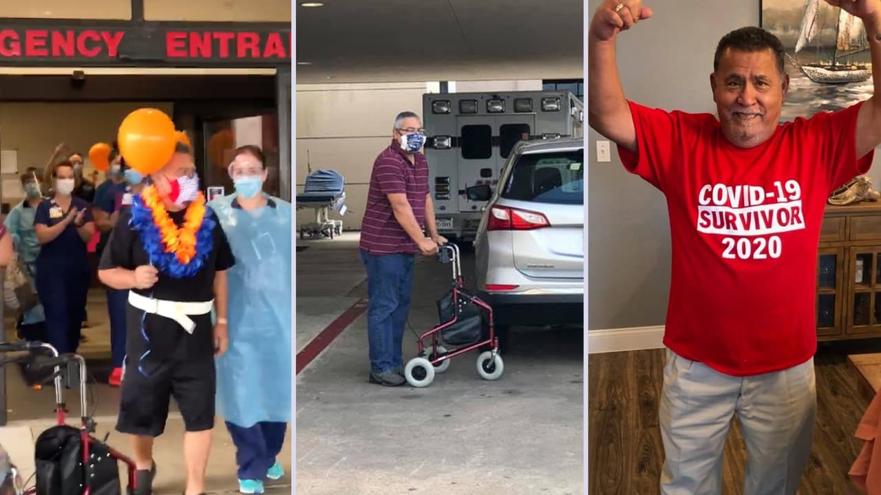 Hispano de 75 años que padece varias enfermedades logra vencer al coronavirus en Houston