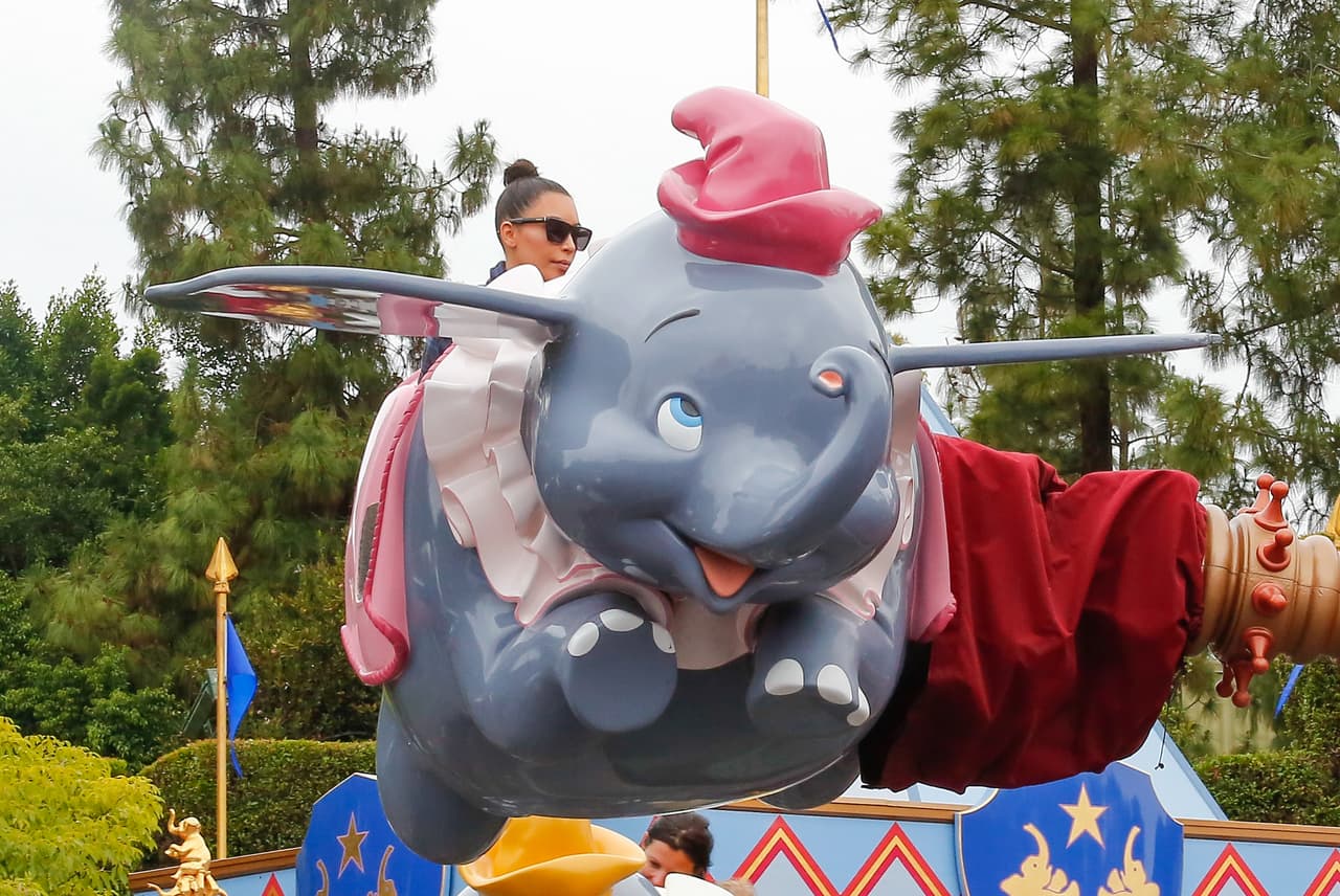 Kim dejó al nene Saint en casa esta vez.