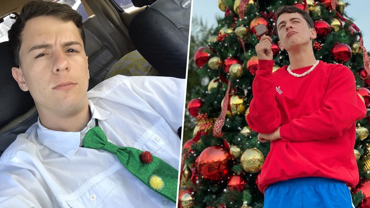 Guaynaa puso su árbol de Navidad en calzones y Lele Pons lo exhibió en video