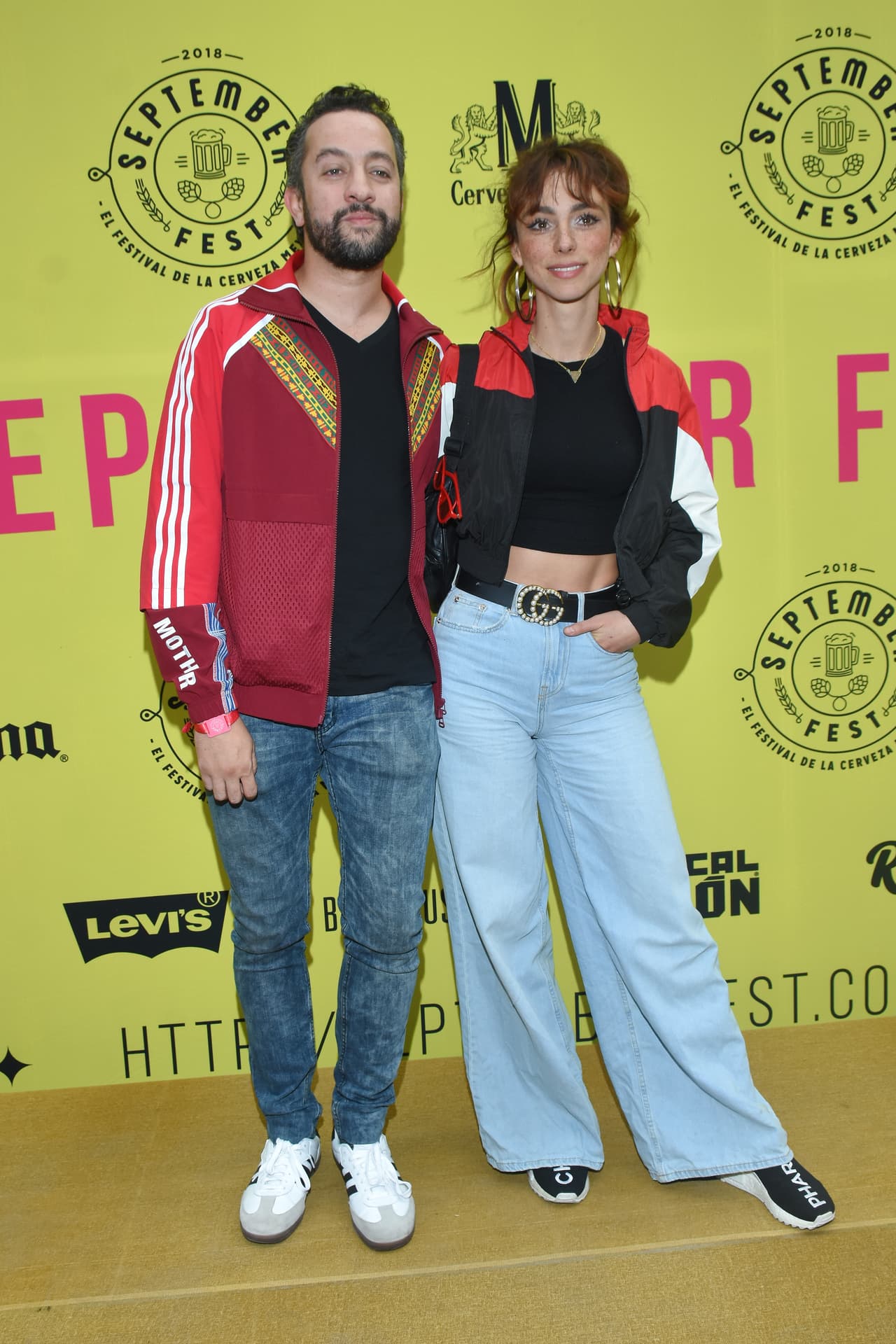 Chumel Torres y Natalia Téllez