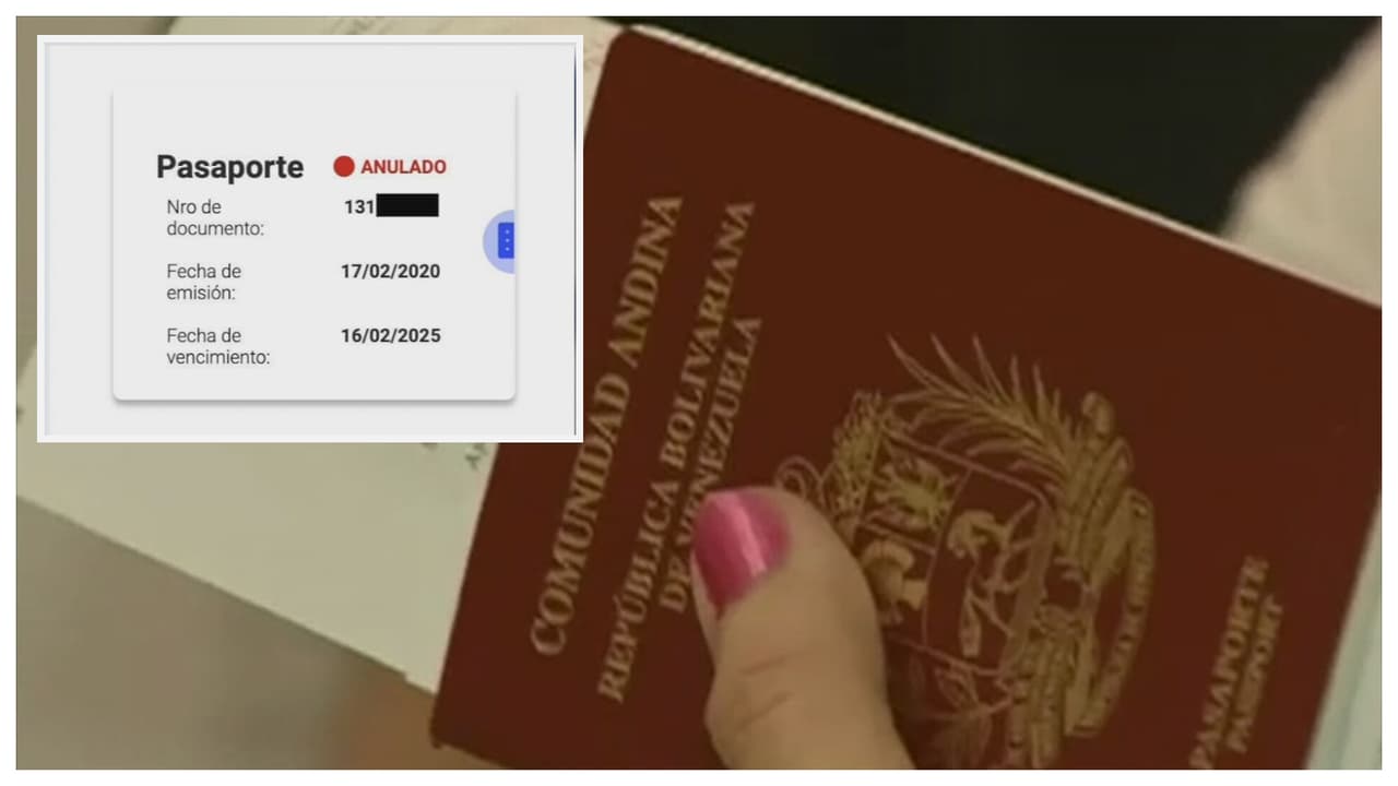 Venezolanos denuncian que su pasaporte les fue anulado tras protestas por los resultados electorales