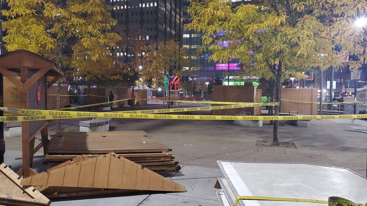Hombre baleado dentro de Love Park en Center City Filadelfia, policía investiga 