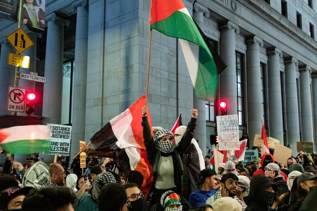 La frase se ha convertido en un grito de batalla para los activistas propalestinos.