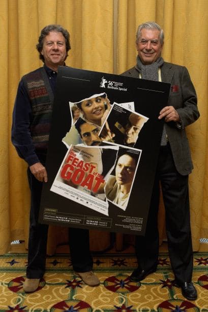 Su novela "La fiesta del Chivo" fue llevada al cine por su primo, el cineasta peruano Luis Llosa.