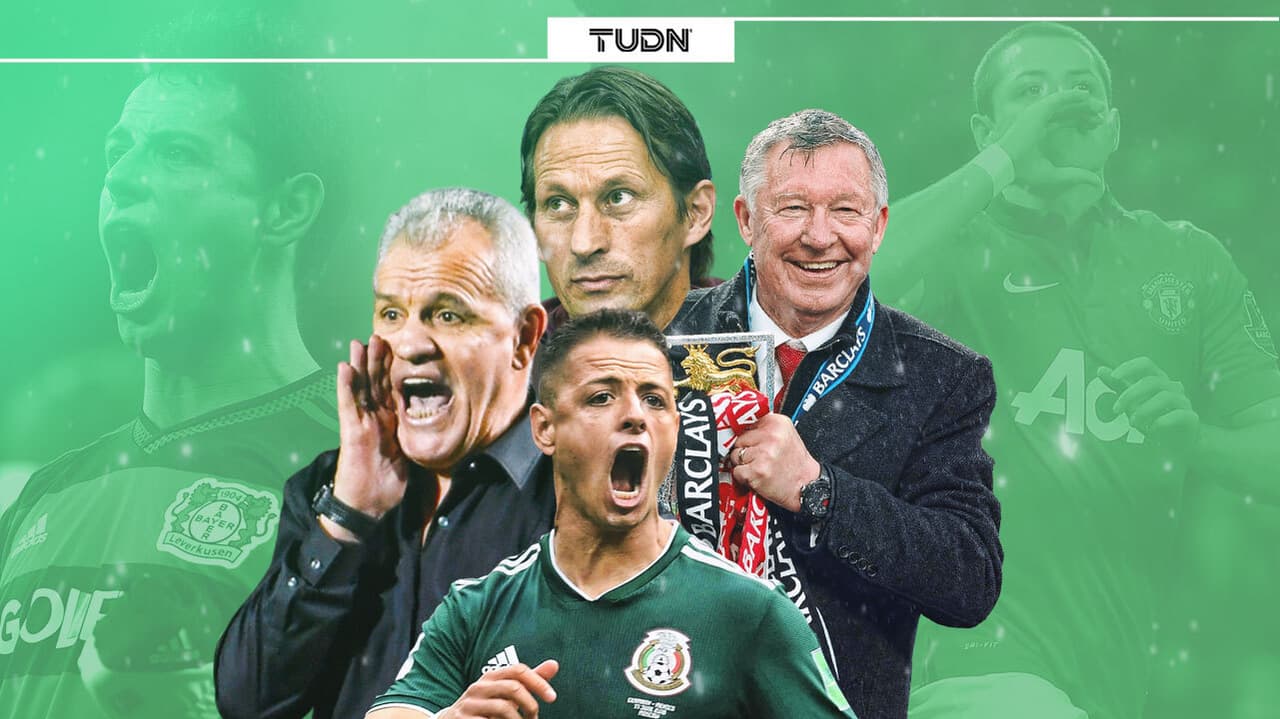 Los 22 técnicos que marcaron la carrera de Javier 'Chicharito' Hernández
