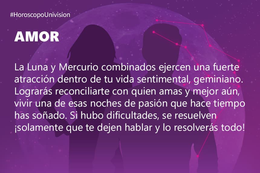 Géminis 26 de octubre 2019