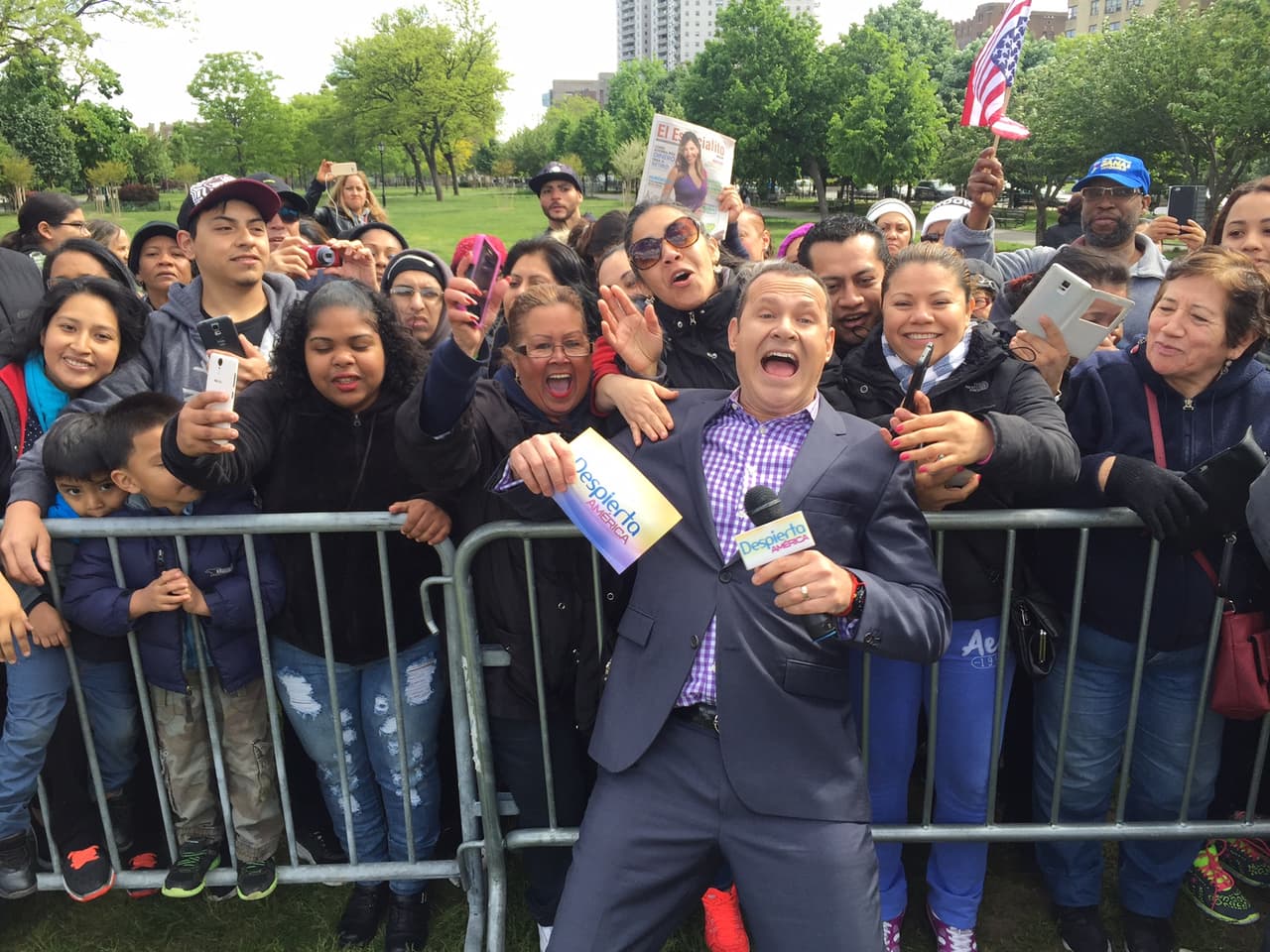 Alan Tacher se divirtió en grande y disfrutó estar tan cerca de nuestra gente linda.