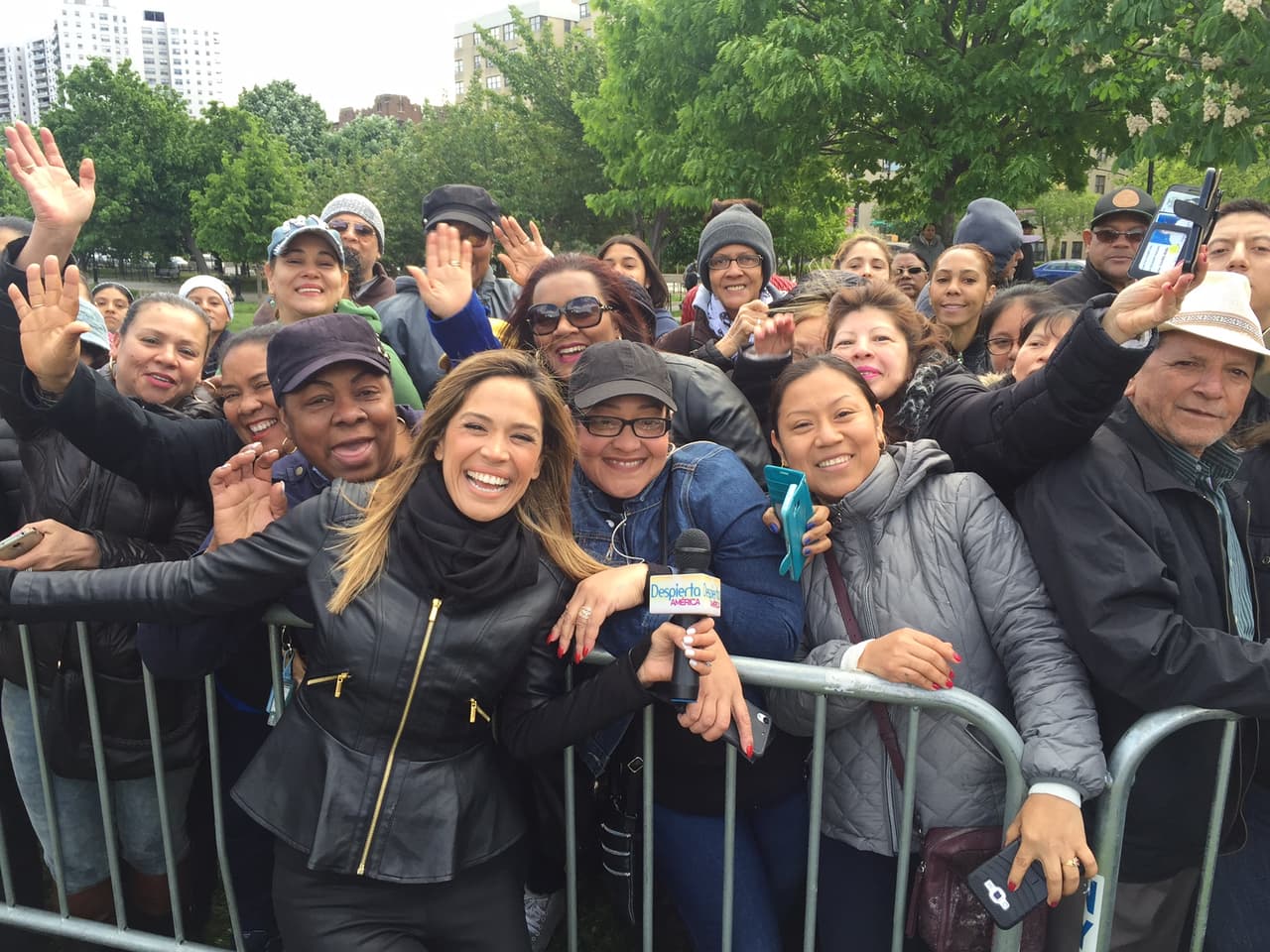 Despertamos en Nueva York rodeados de sonrisas y mucho cariño.
