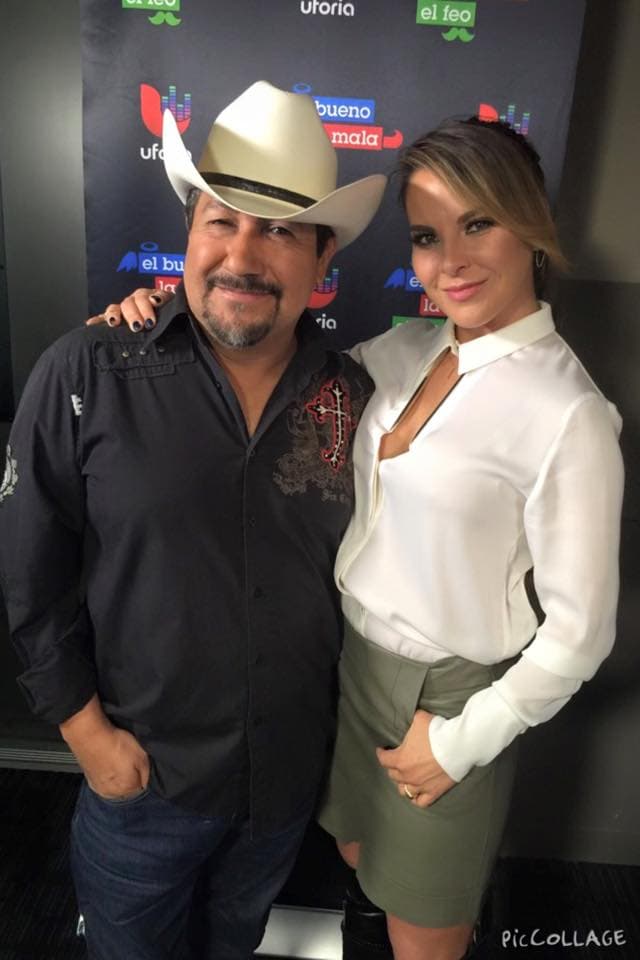 Andrés Maldonado 'El Feo' y Kate Del Castillo