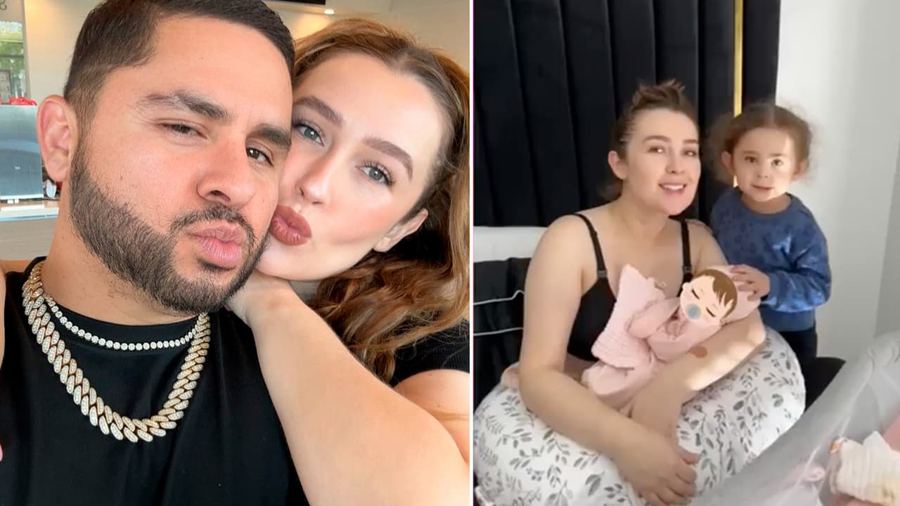 La bebé de Kenia Ontiveros tiene una abundante cabellera: su 'pelatzo' sorprendió a los fans