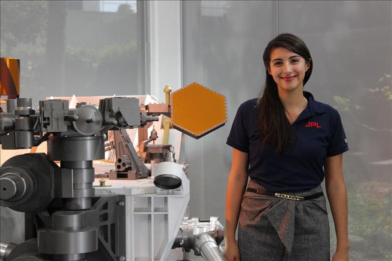 Christina Díaz, la joven ingeniera de la NASA que sueña con ser astronauta