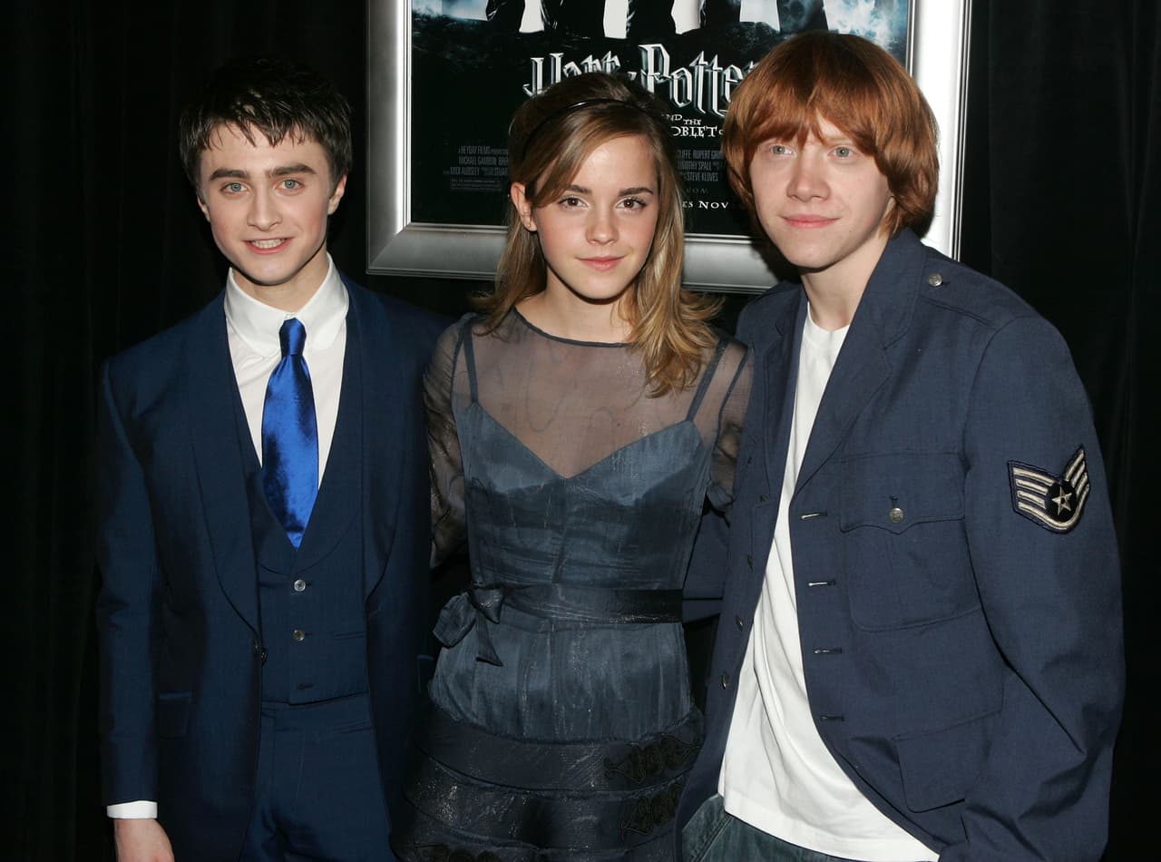 En noviembre de 2005, estrenando la cuarta película.