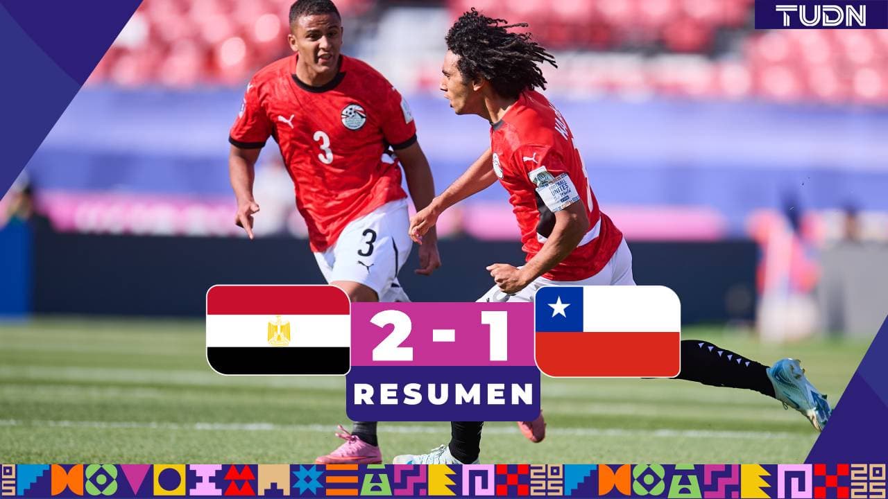 Resumen | Egipto le saca la victoria a Chile en el Mundial Sub-20
