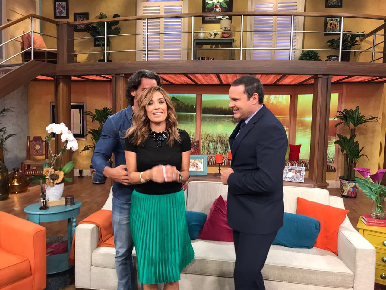 ¿Quién está más galán? Bromeaba preguntándole Alan Tacher.