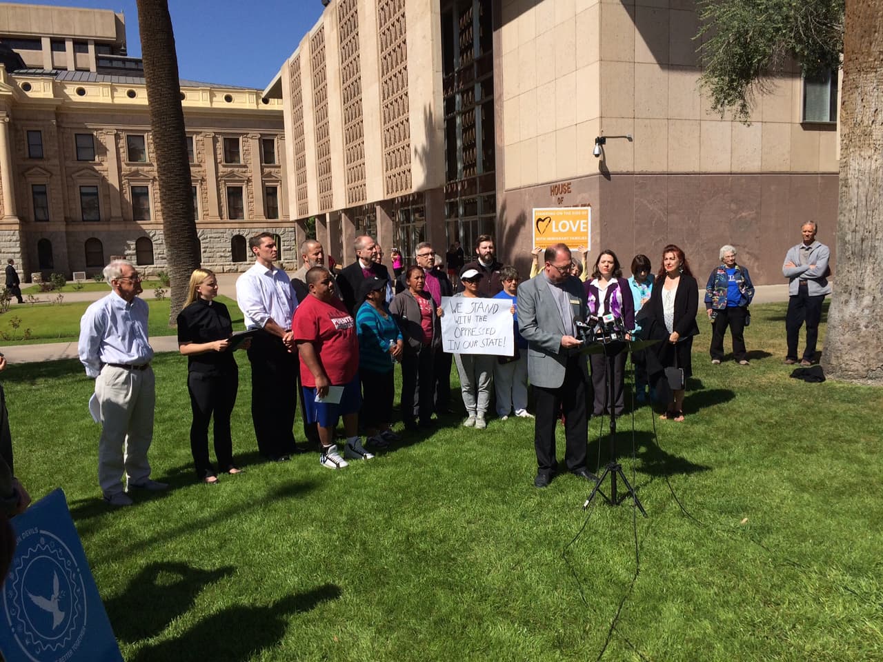 Líderes religiosos de Arizona protestan contra leyes antiinmigrantes