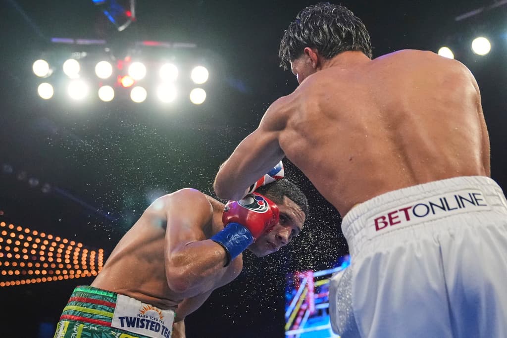 García, de
<b><a href="https://www.univision.com/noticias/politica/empleos-riesgo-trump-tomate-mexicano-sinaloa-crisis-narcoguerra" target="_blank">Sinaloa, México,</a></b> esquivó los golpes de Zayas, puertorriqueño nacido en Santurce, pero actualmente residente en el estado de Florida.